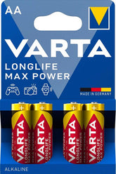 Varta Μπαταρίες Longlife Max LR6 AA (4τμχ)